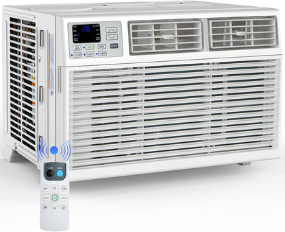 Cowsar Quiet Window Air Conditioner 10,000/1,2000 BTU, Window AC Unit Cooling Room 450-550sq.ft